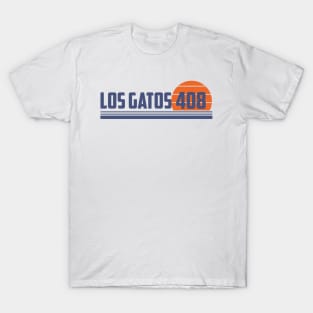 408 Los Gatos California Area Code T-Shirt